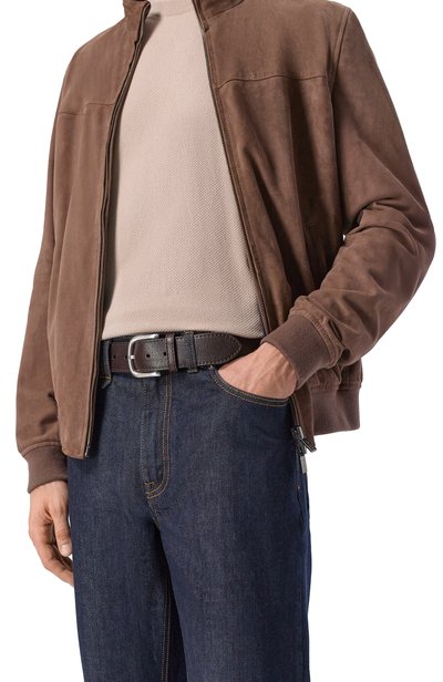Мужской кожаный ремень CORNELIANI, арт. 28V319/2A20815