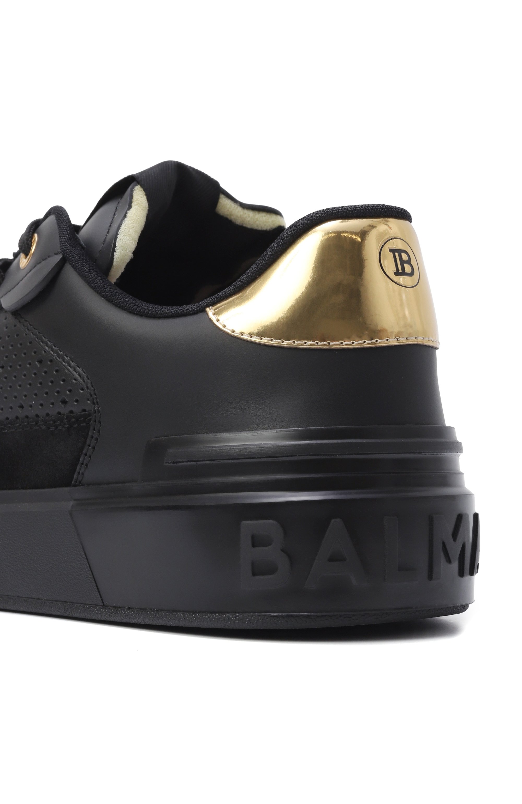 Кожаные кеды b-court BALMAIN, арт. DN0VI727/LBS0, фото 7