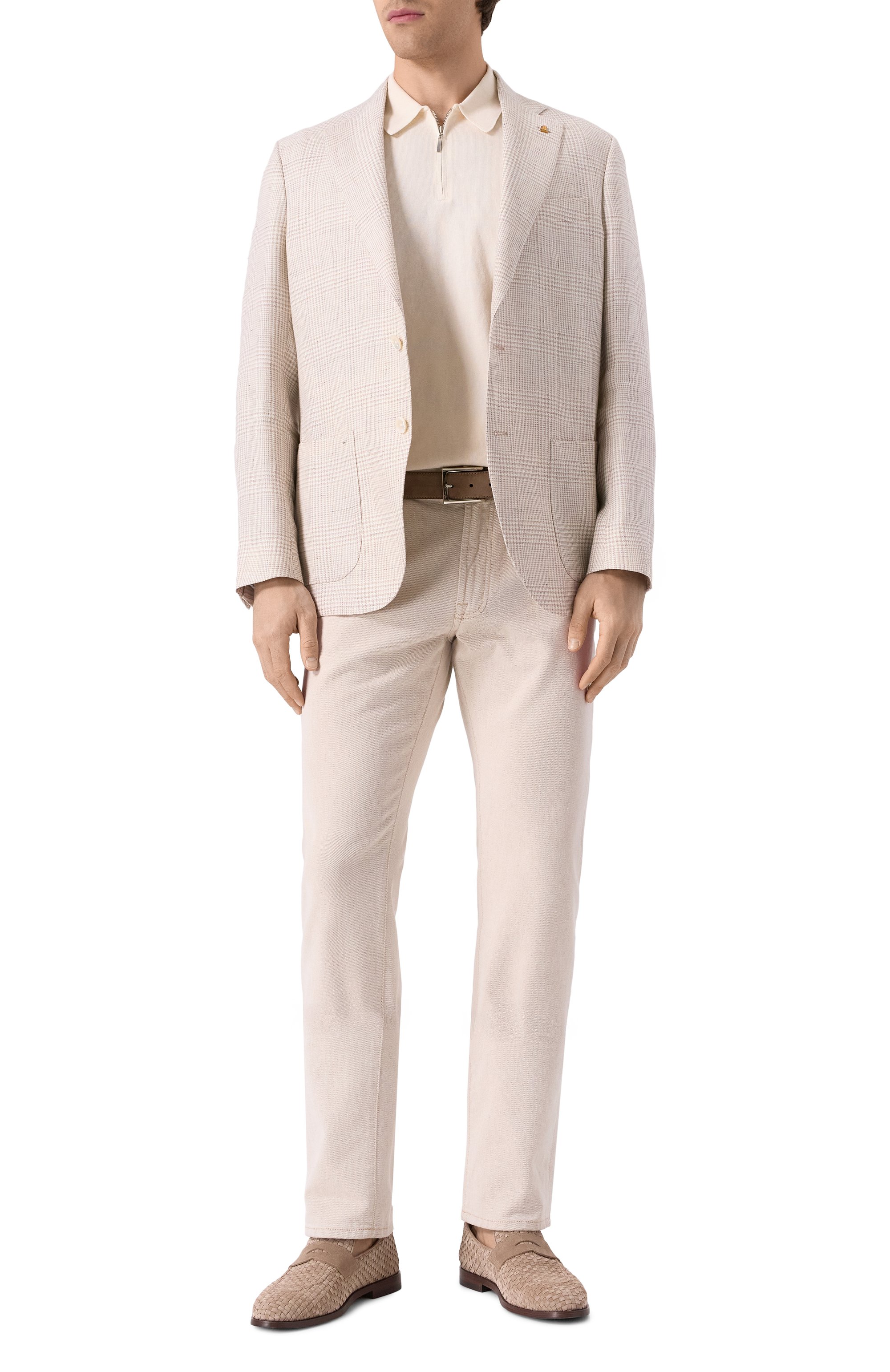 Пиджак изо льна и шерсти SARTORIA LATORRE, арт. EF74/QH0303, фото 2