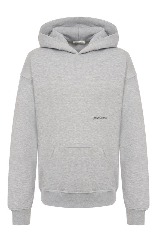 Хлопковое худи HINNOMINATE HMABM01371 Серый HMABM01371