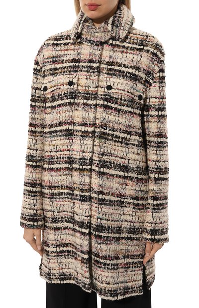 Твидовое пальто GIAMBATTISTA VALLI, арт. 24FWSVFP8022-89CLA, фото 3