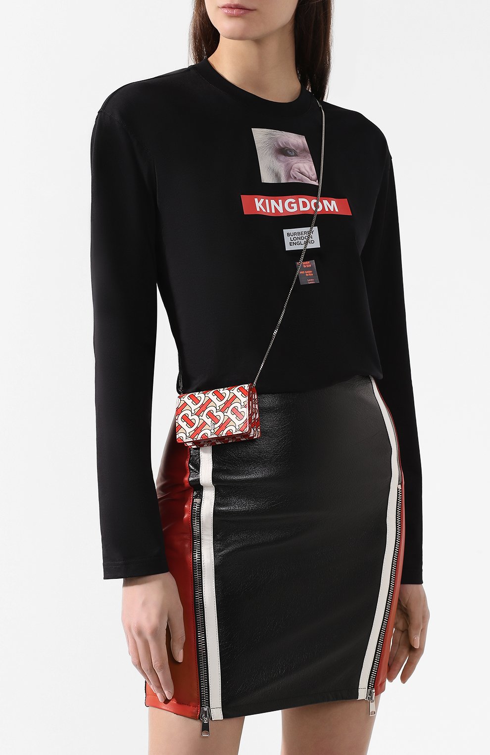 Кожаный футляр для кредитных карт BURBERRY, арт. 8012770, фото 5