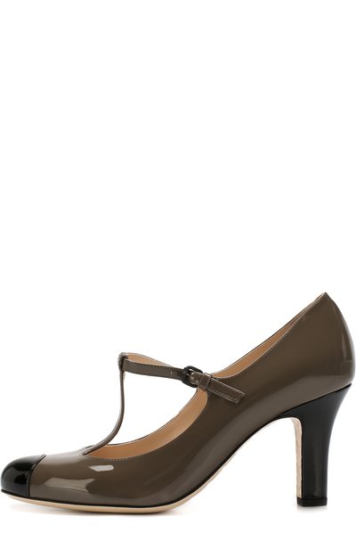 Лаковые туфли с ремешками BOTTEGA VENETA, арт. 496171/V0310, фото 3