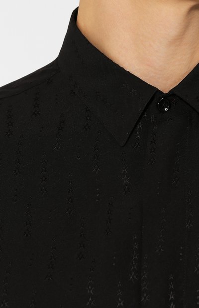 Шелковая рубашка SAINT LAURENT, арт. 564172/Y097V, фото 5