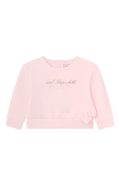Комплект из свитшота и юбки KARL LAGERFELD KIDS, арт. Z31048