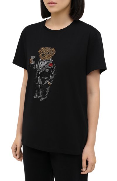 Хлопковая футболка RALPH LAUREN, арт. 293835490, фото 3