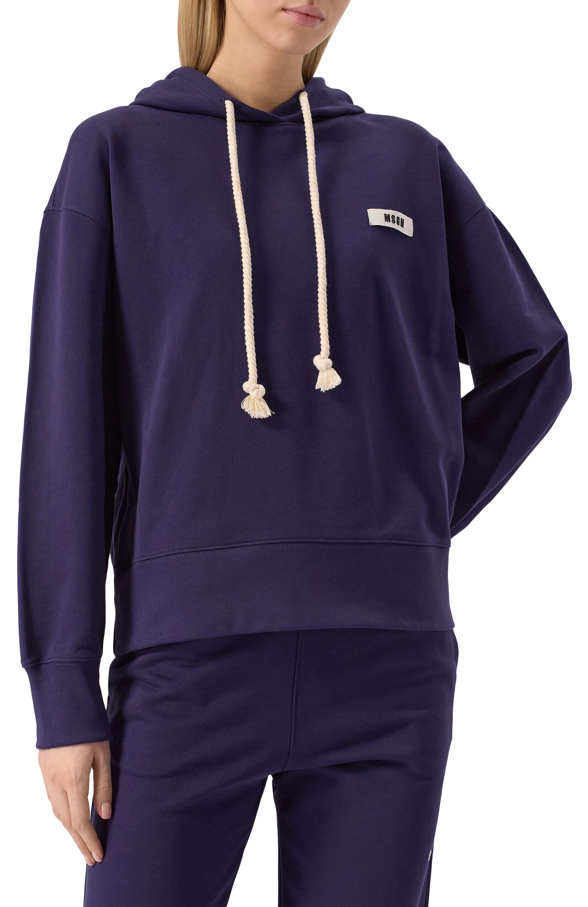 Хлопковое худи MSGM, арт. 3841MDM141/257000, фото 3