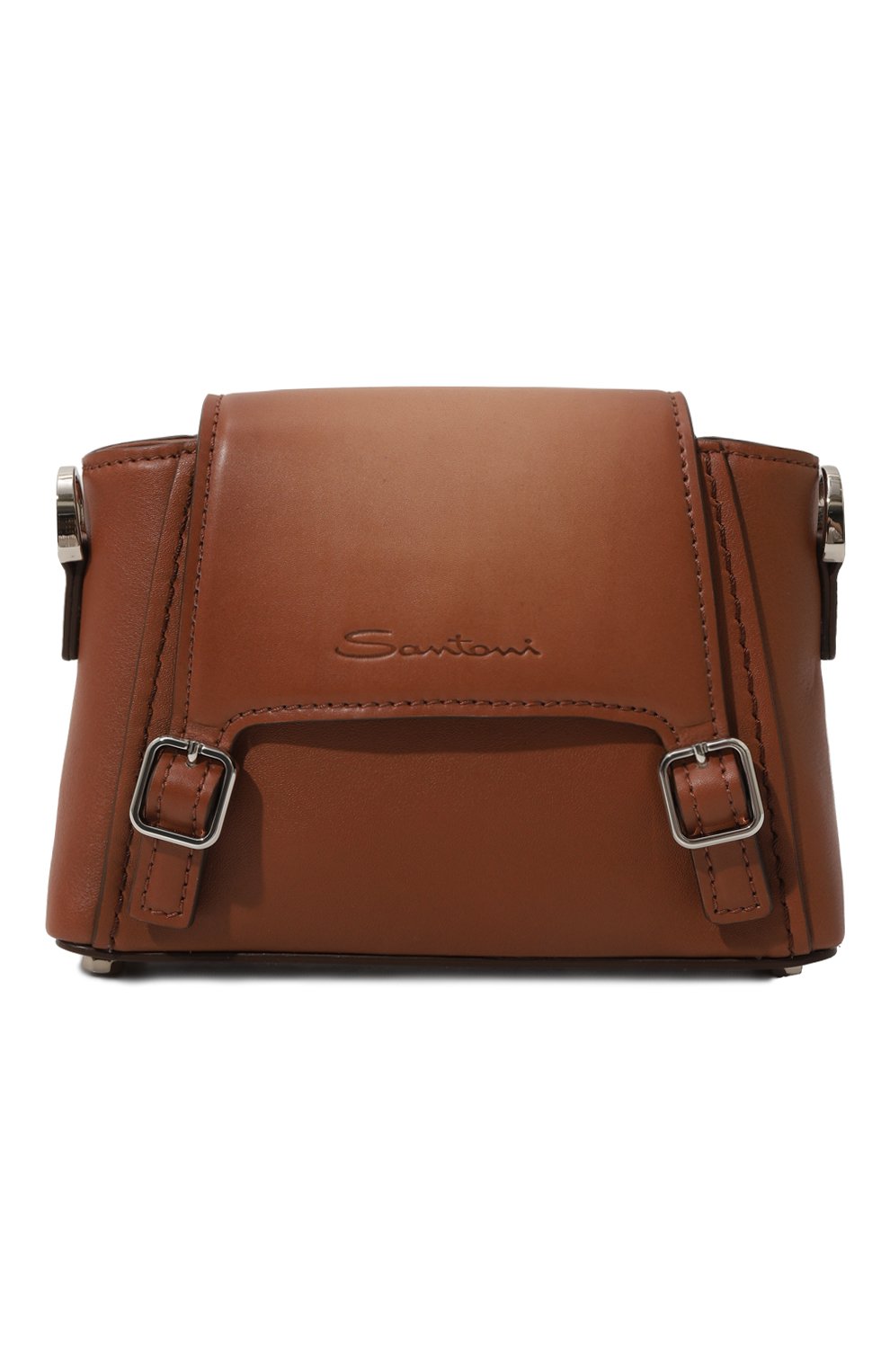 Сумка SANTONI светло-коричневого цвета по цене 93750 руб., арт. UFBBA2360DB-A2SCC45, фото 1 Сумка SANTONI, арт. UFBBA2360DB-A2SCC45, фото 1