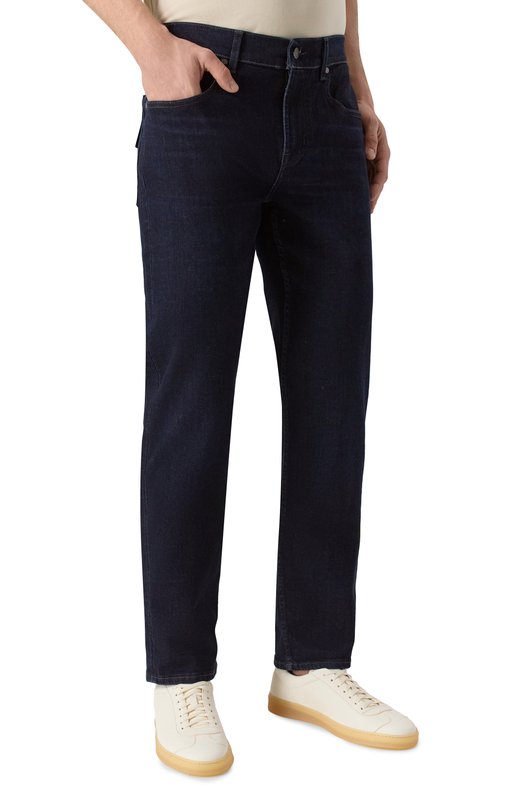 Джинсы Straight 7 For All Mankind 7TE70C421C0 Синий  7TE70C421C0 Фото 3