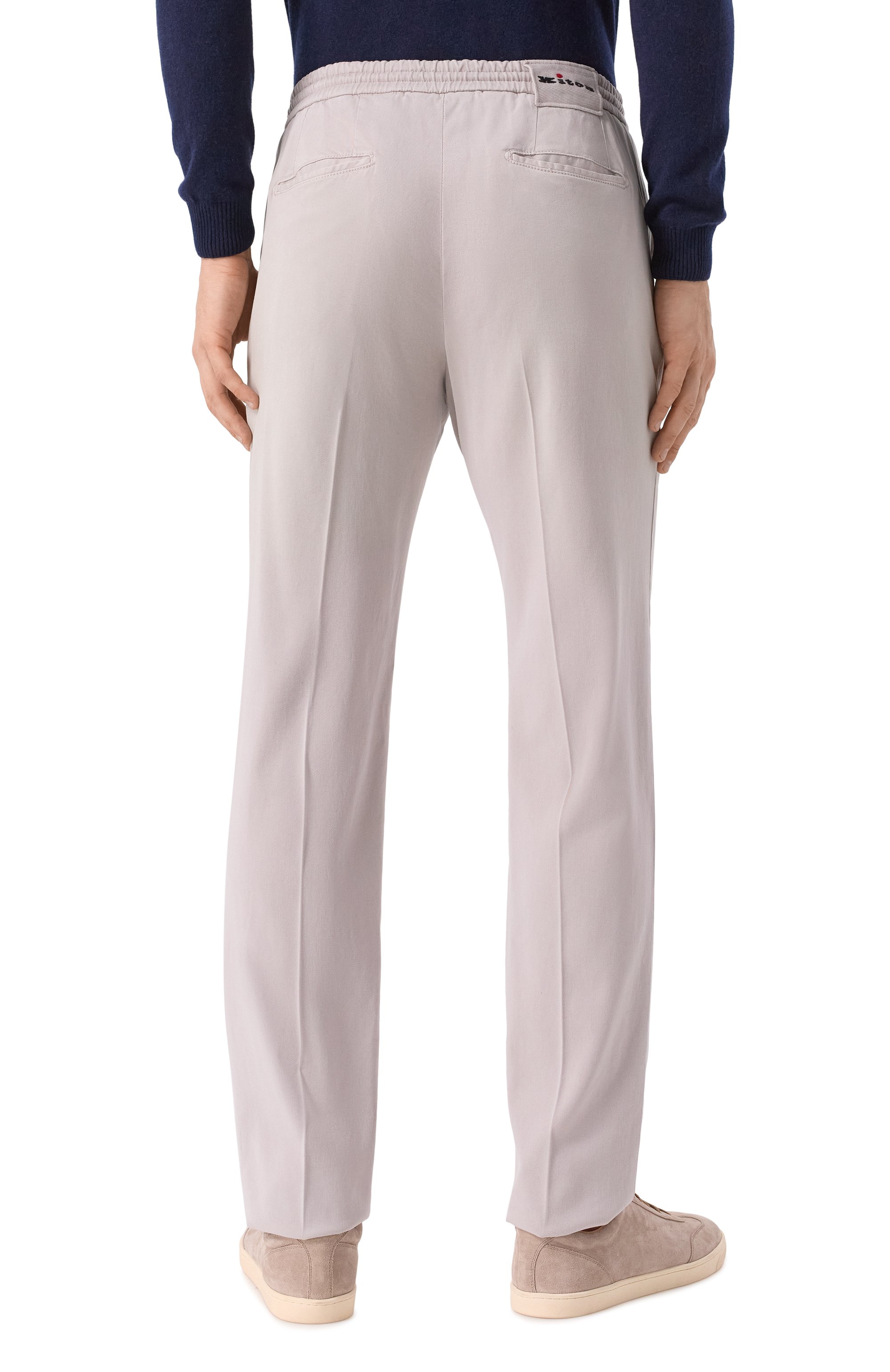 Брюки из лиоцелла KITON, арт. UPLACK0606F06, фото 4