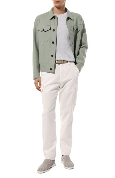 Хлопковые брюки-карго BRUNELLO CUCINELLI, арт. M252DE1890, фото 2