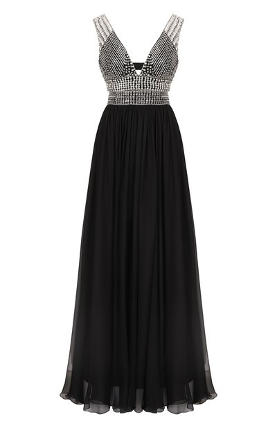 Женское шелковое платье с отделкой стразами ZUHAIR MURAD, арт. RDR25011/CHSI028