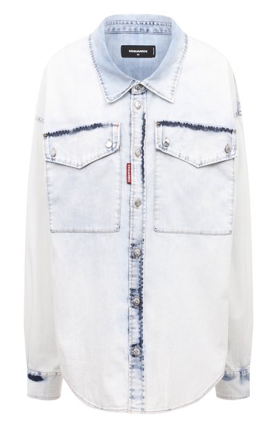 Женская джинсовая рубашка DSQUARED2, арт. S75DL0829/S30341