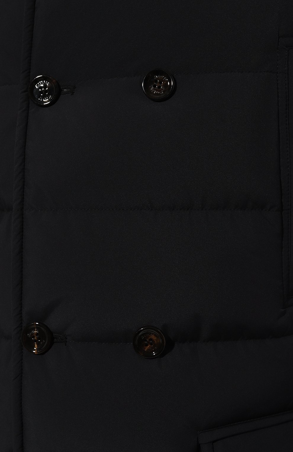 Пуховик zarbo-stp с отделкой из овчины MOORER синего цвета по цене 199500 руб., арт. ZARB0/STP, фото 5 Пуховик zarbo-stp с отделкой из овчины MOORER, арт. ZARB0/STP, фото 5