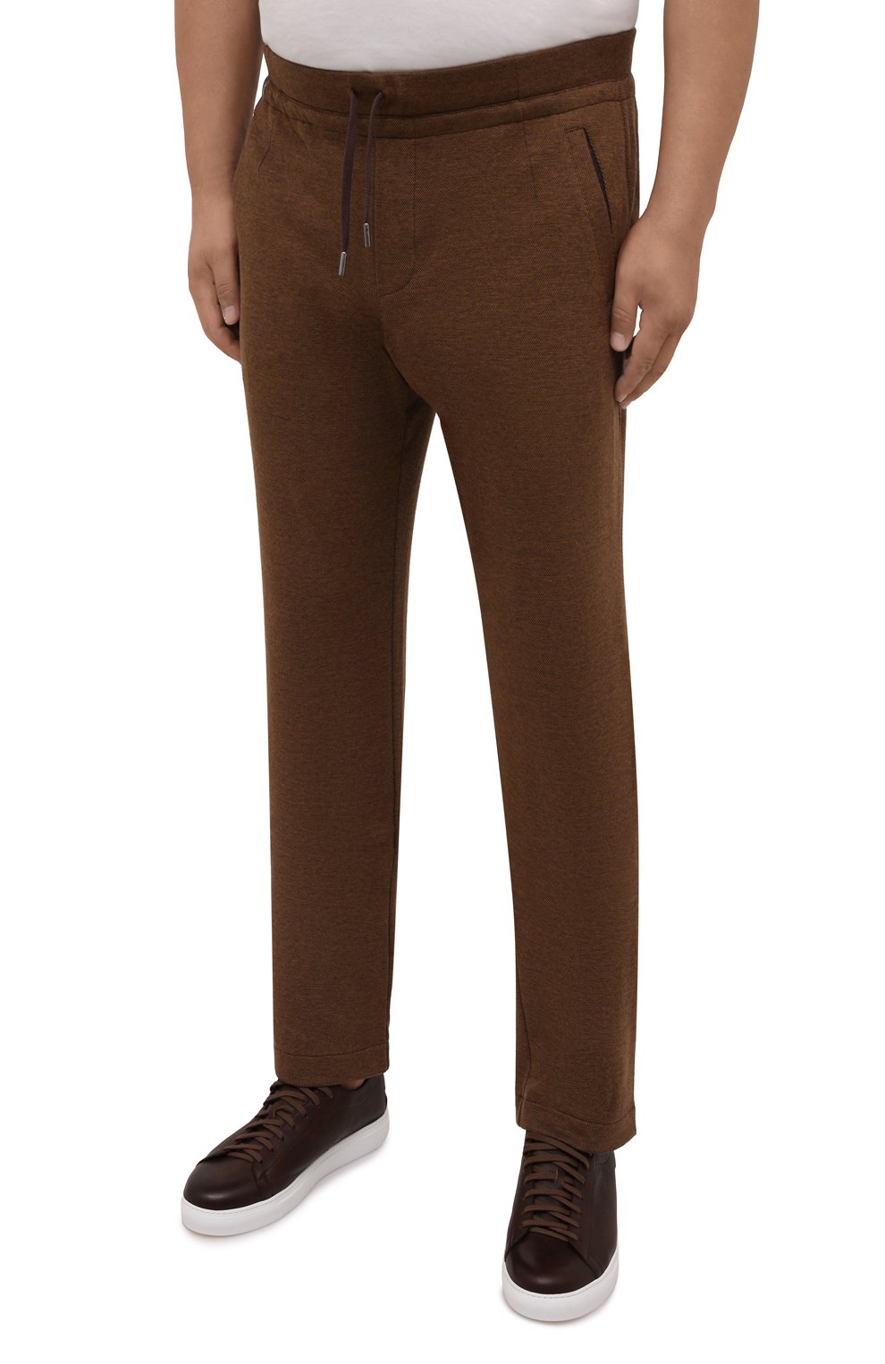 Спортивный костюм из хлопка и кашемира CAPOBIANCO, арт. 11MT28.M000./58-60, фото 4