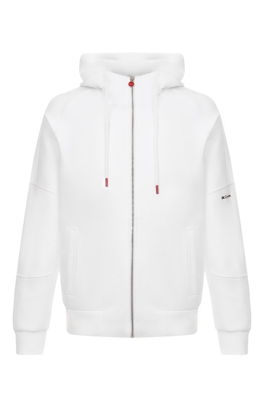 Хлопковая толстовка Kiton UMKZ02301 Белый UMKZ02301