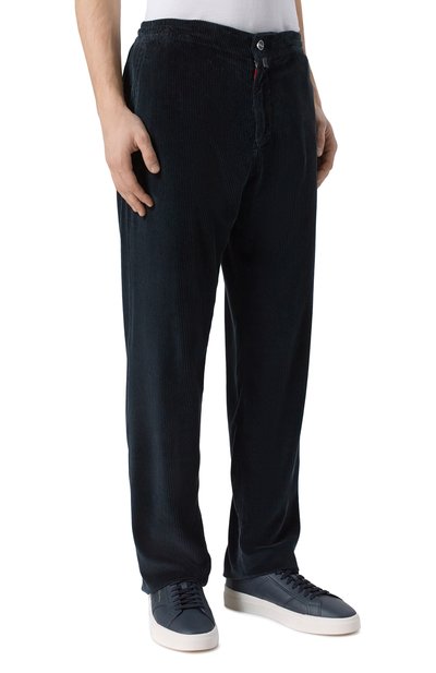Вельветовые брюки KITON черного цвета по цене 212000 руб., арт. UPLACRK0138H22, фото 3 Вельветовые брюки KITON, арт. UPLACRK0138H22, фото 3
