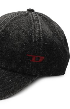 Детская джинсовая бейсболка DIESEL темно-серого цвета, арт. J02136/0LJAV | Фото 3 (Нос: Не проставлено; Материал: Текстиль, Хлопок)