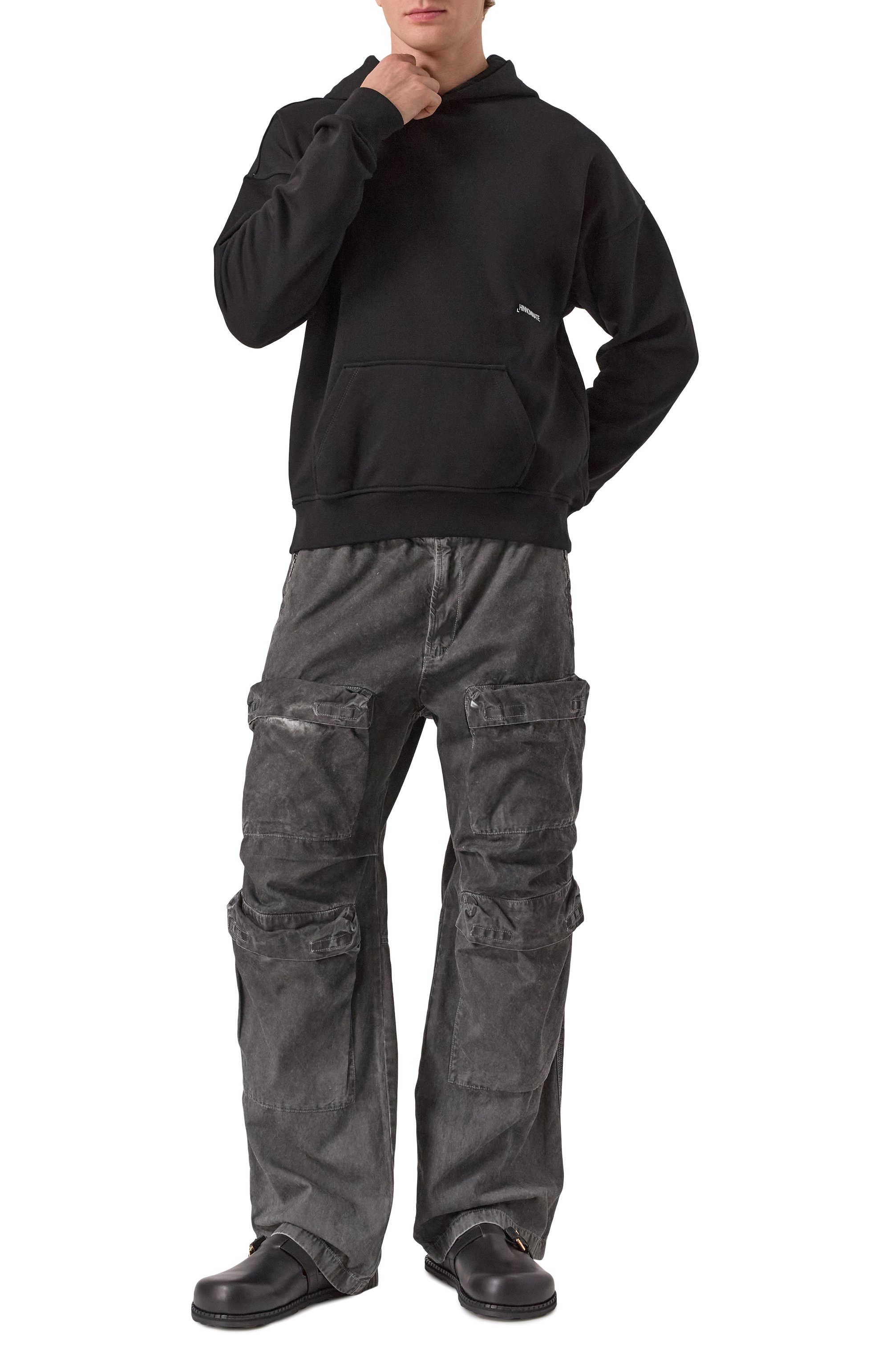 Кожаные сабо MOSCHINO, арт. 10152/GA0, фото 2