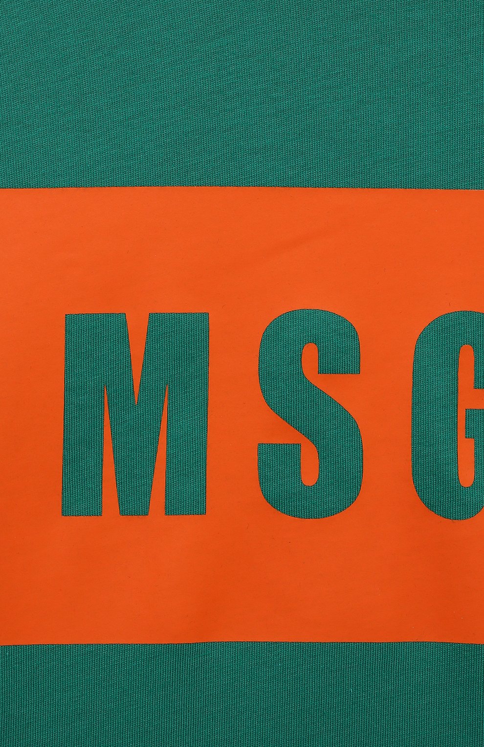Хлопковая футболка MSGM KIDS, арт. F3MSJUTH010, фото 3