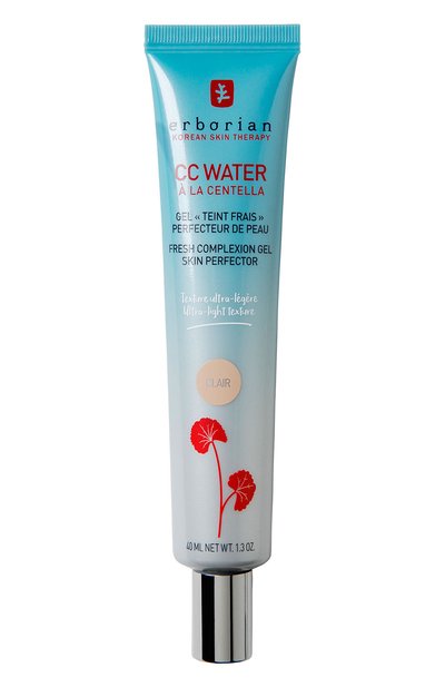 Женский крем для лица cc water, оттенок светлый (40ml) ERBORIAN, арт. 786071
