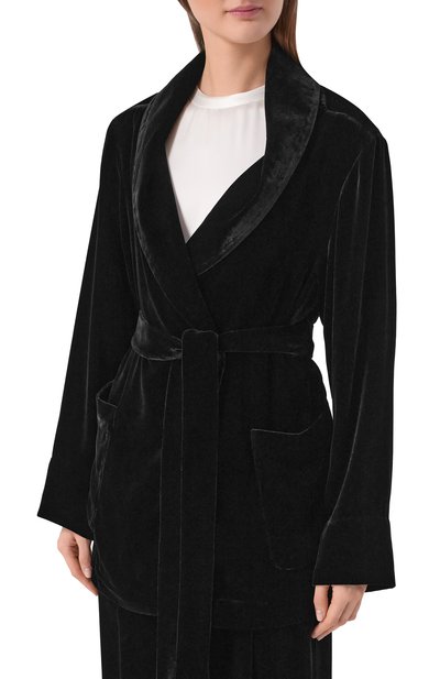 Жакет из вискозы и шелка GOOROO, арт. SH022-8021-900-SS26, фото 3