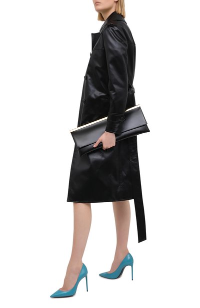 Кожаные туфли zoe SAINT LAURENT, арт. 601734/EX700, фото 2