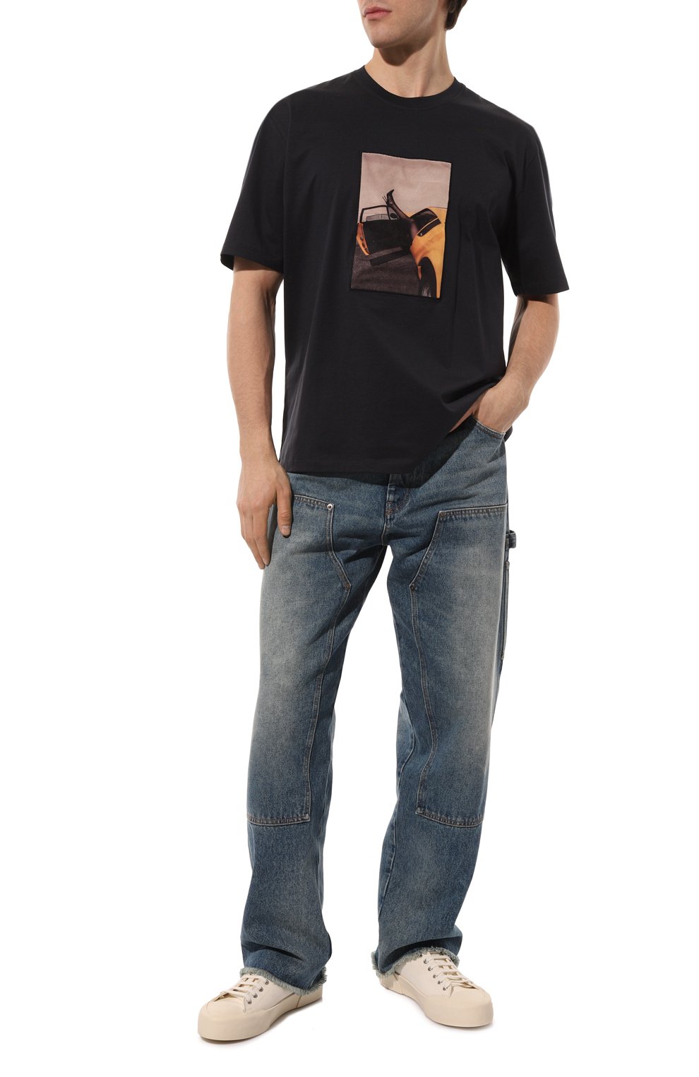 Хлопковая футболка LIMITATO, арт. RESURRECTI0N/TSHIRT, фото 2