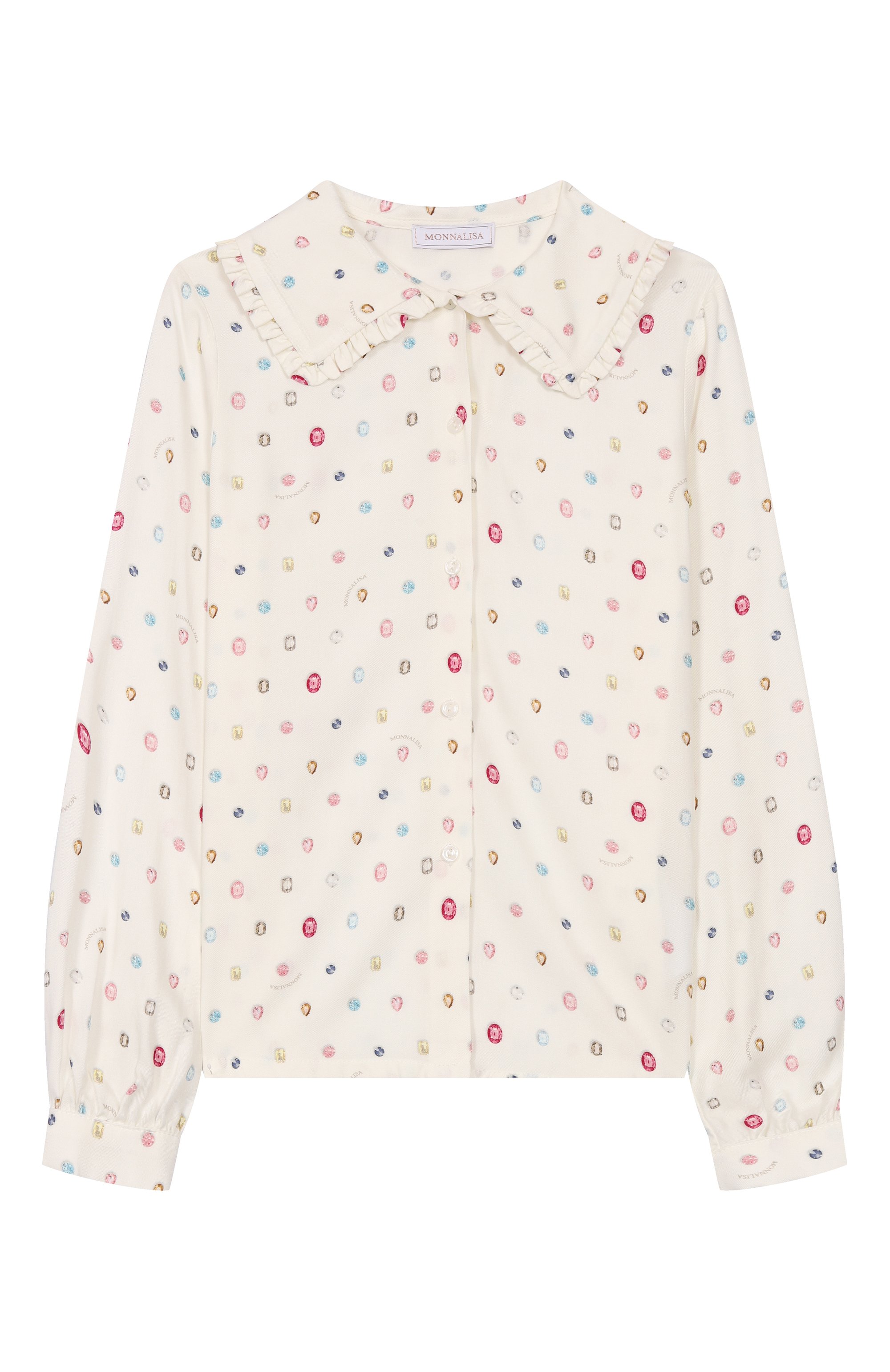 Блузка из вискозы MONNALISA, арт. 11F302, фото 1