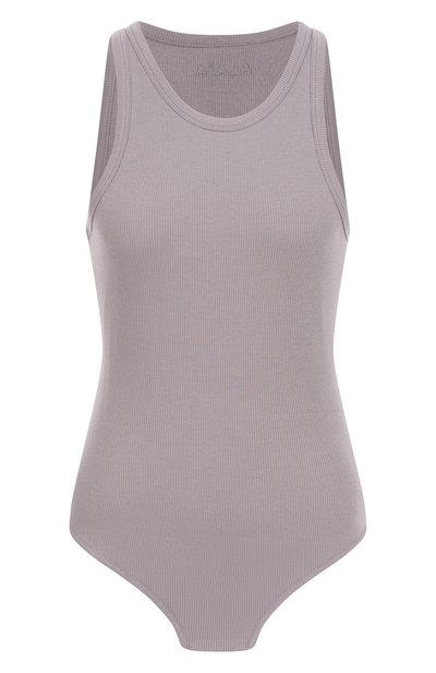 Женское боди из хлопка и вискозы ALAIA, арт. AA9B0382J085B