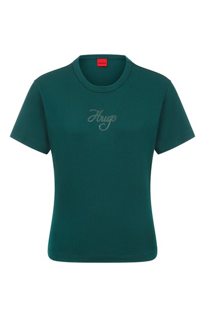 Женская хлопковая футболка HUGO, арт. 50550117