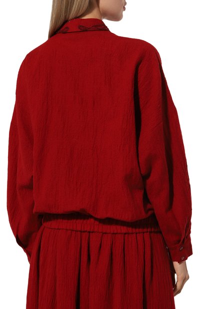 Блузка из шерсти и хлопка AKHMADULLINA, арт. 1225.2BL618/WC209, фото 4