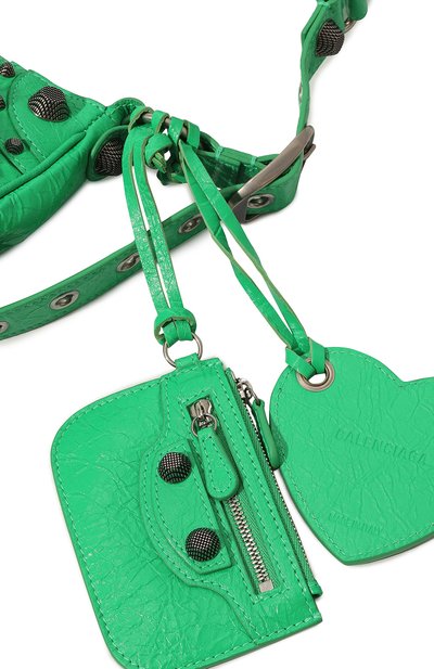 Сумка cagole BALENCIAGA зеленого цвета по цене 375000 руб., арт. 671307/1VG9Y, фото 3 Сумка cagole BALENCIAGA, арт. 671307/1VG9Y, фото 3