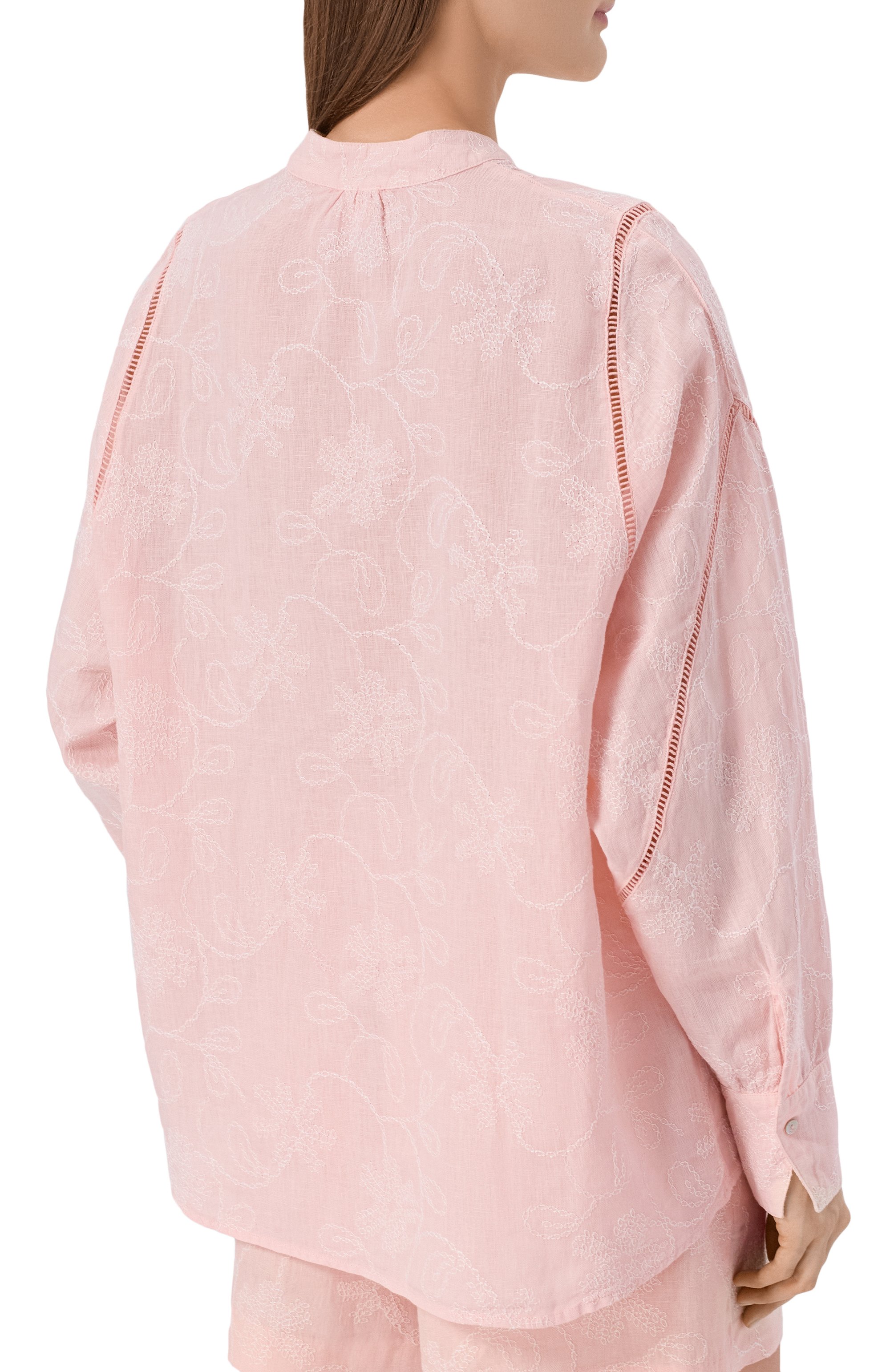 Льняная рубашка 120% LINO, арт. 33ALIW1PKM/000G465, фото 4