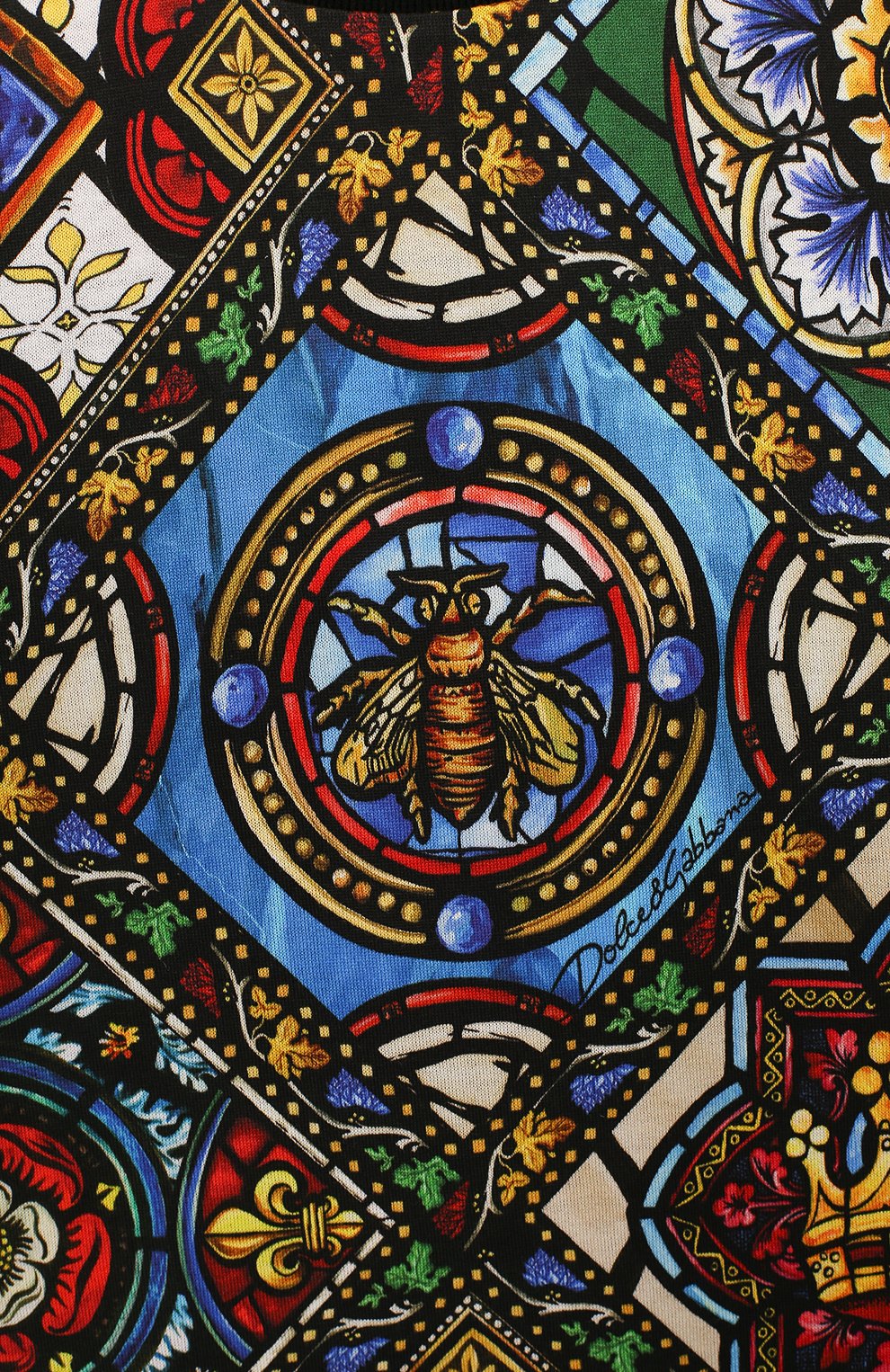 Хлопковая футболка DOLCE & GABBANA, арт. L4JT8A/HS7AI/2-6, фото 3