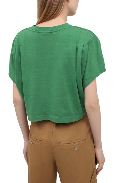 Хлопковая футболка ISABEL MARANT, арт. TS0779-21P027I/ZINALIA, фото 4