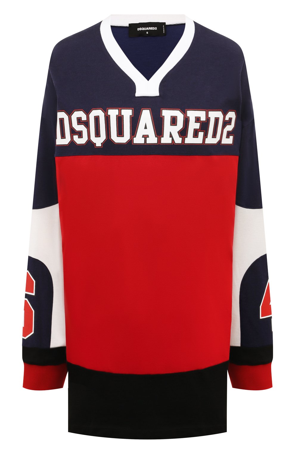 Лонгслив из хлопка и вискозы DSQUARED2, арт. S75GD0408, фото 1