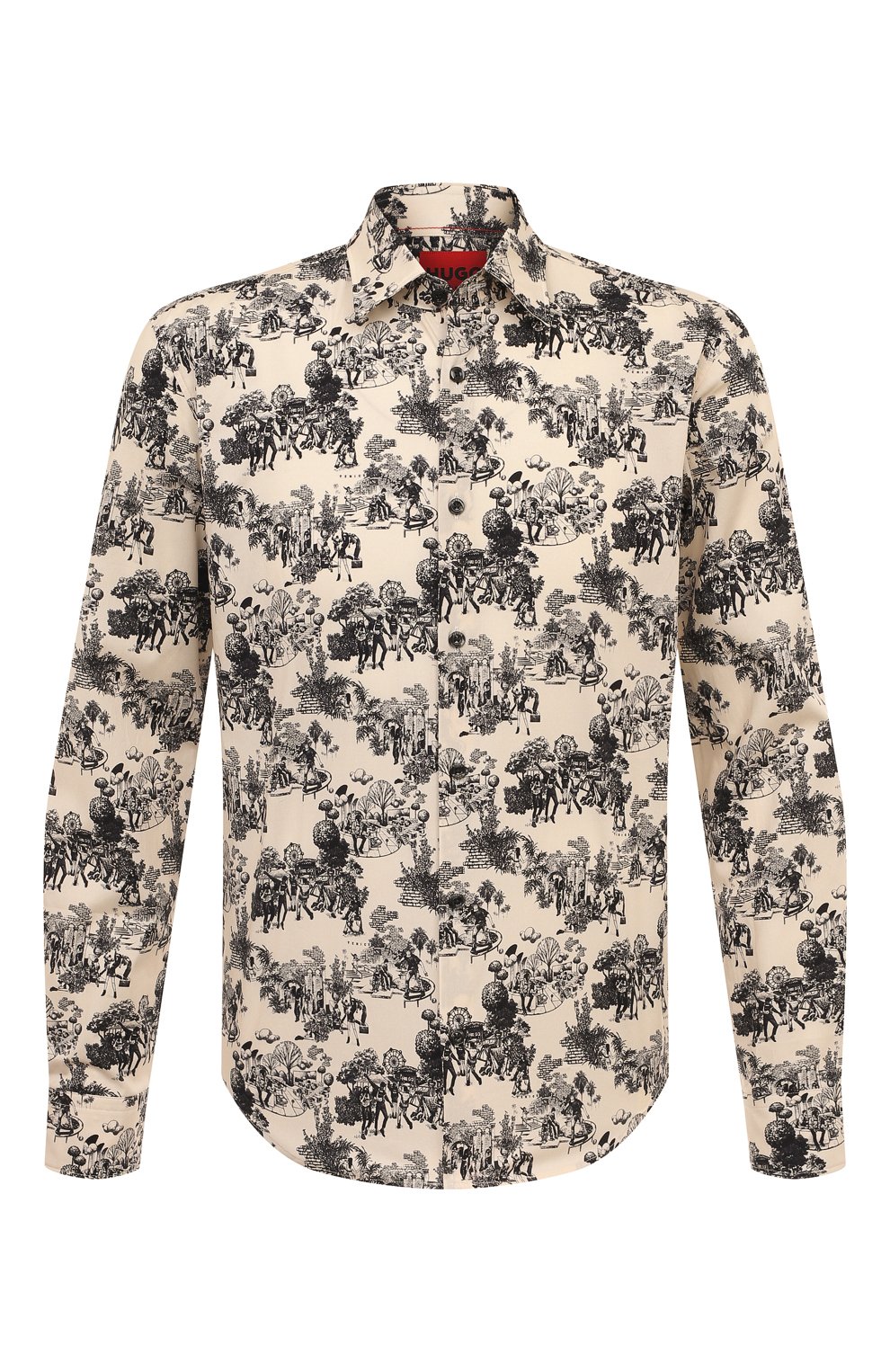 Хлопковая рубашка HUGO, арт. 50500253, фото 1