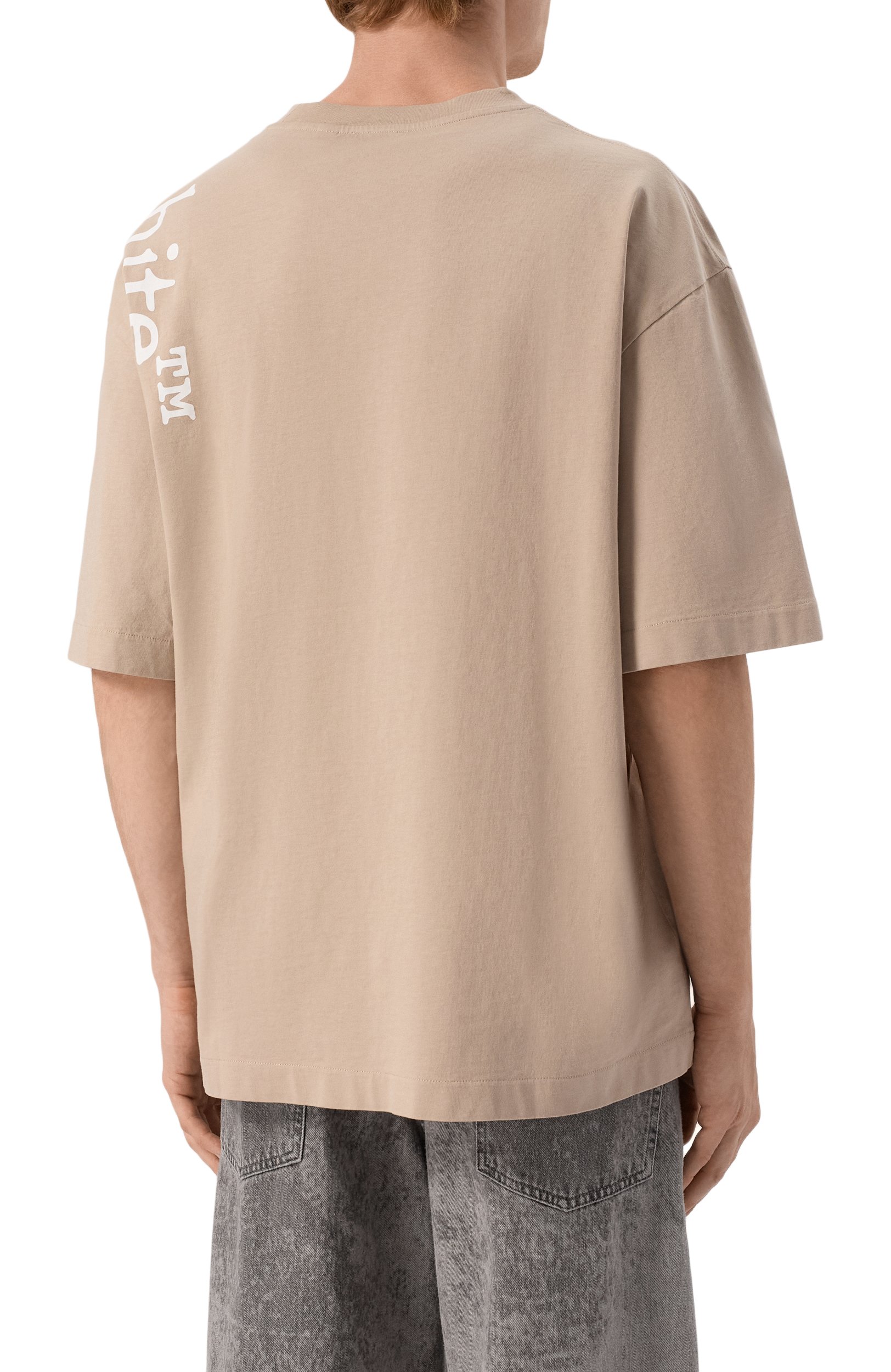 Хлопковая футболка OFF-WHITE, арт. 0MAA120F26JER01000031, фото 4