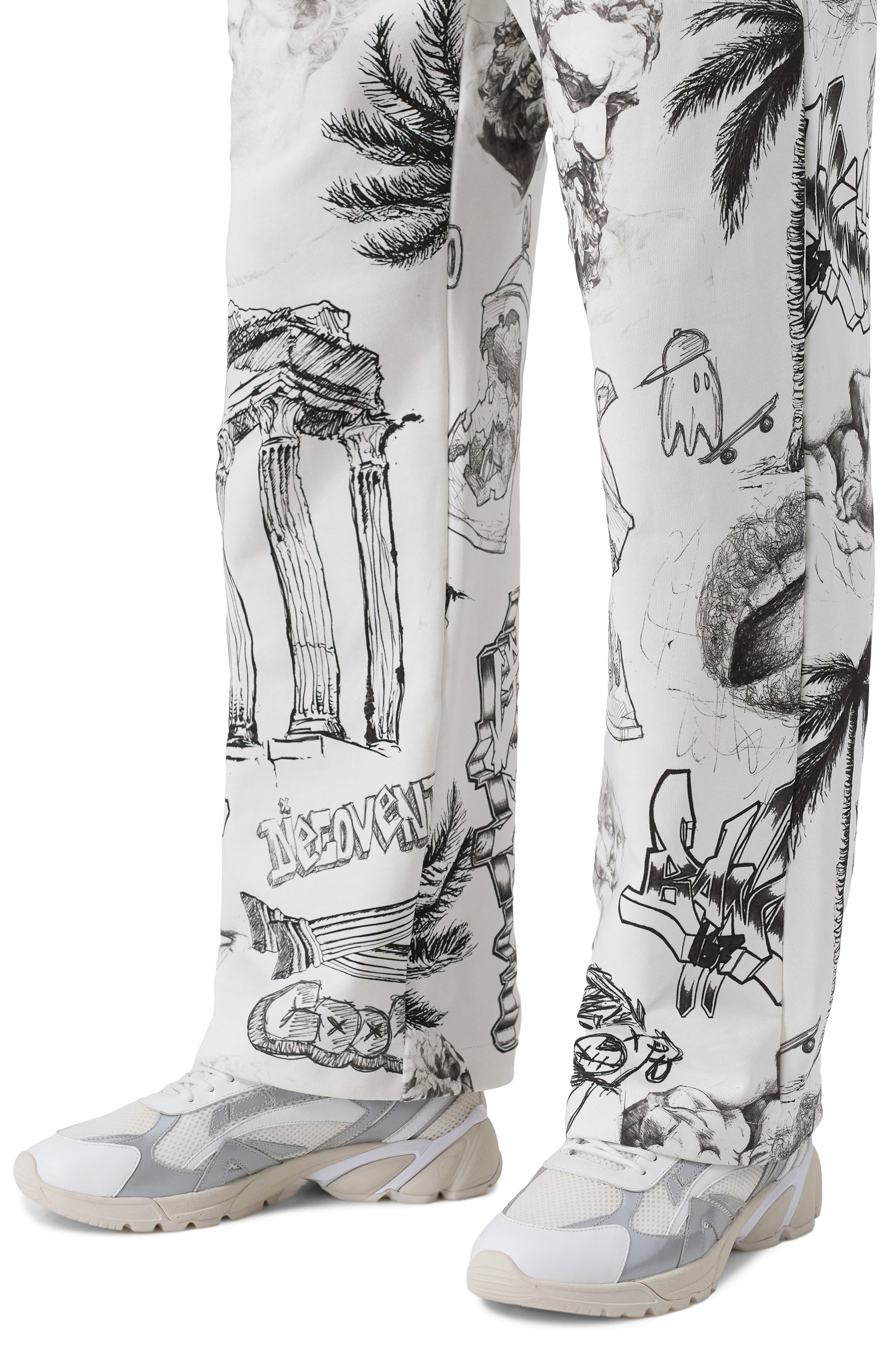 Комбинированные кроссовки vulcano MSGM, арт. 3840MS301/914, фото 3