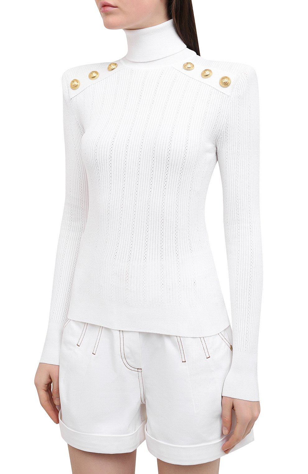 Водолазка из вискозы BALMAIN, арт. VF13251/K211, фото 3
