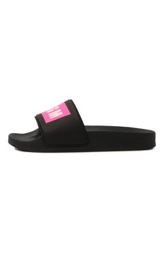 Детский шлепанцы MSGM KIDS черного цвета, арт. 76870/36-40 | Фото 2 (Нос: Не проставлено; Материал внутренний: Текстиль; Материал сплава: Проставлено; Материал внешний: Резина, Пластик)