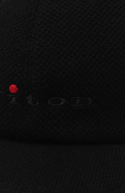 Кашемировая бейсболка KITON, арт. UCAPP65K0245F03, фото 4