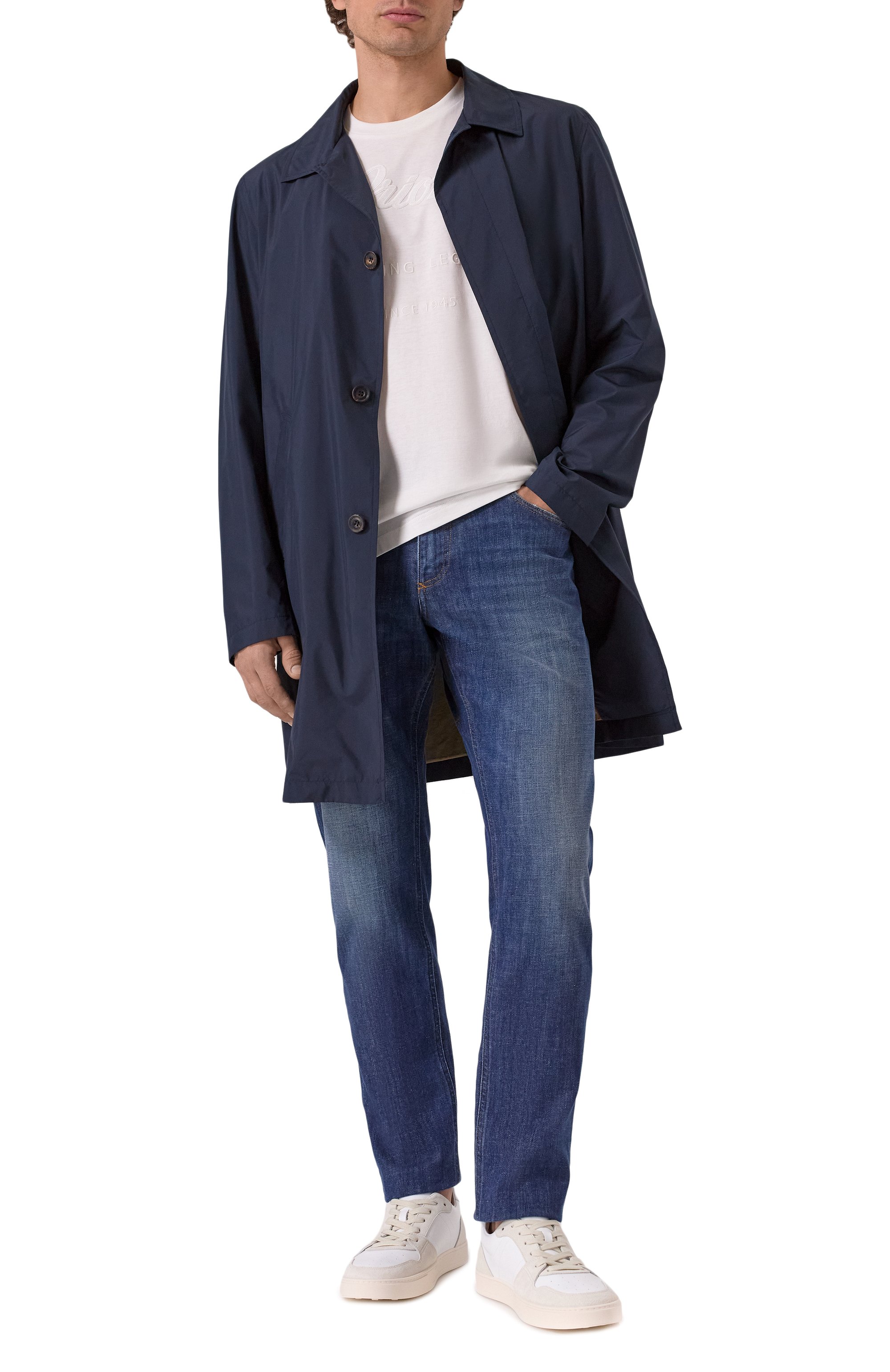 Хлопковая футболка BRIONI, арт. UJCH0L-OA621, фото 2