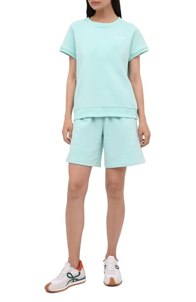 Женский хлопковый костюм SEVEN LAB, арт. STS21-S aqua