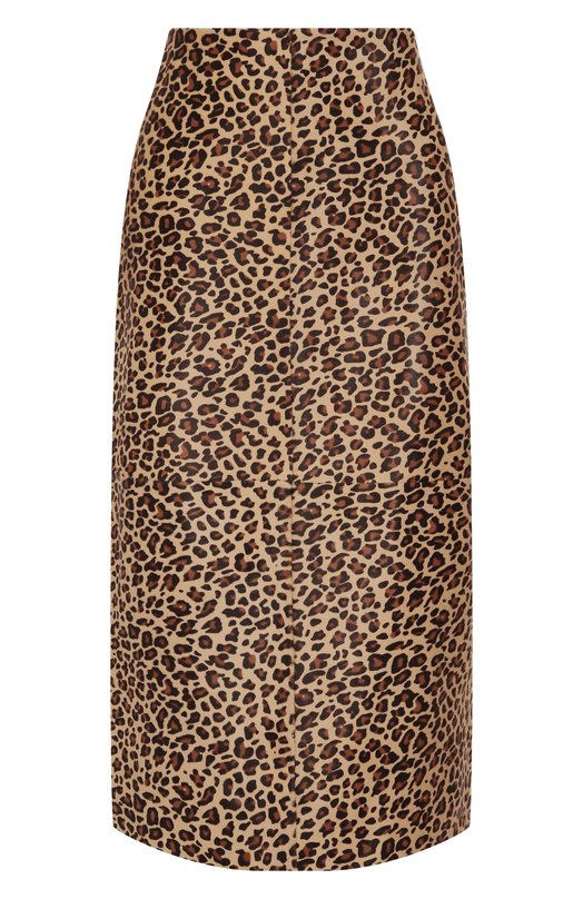 Кожаная юбка Co 3397ACHL-F25 Леопардовый 3397ACHL-F25