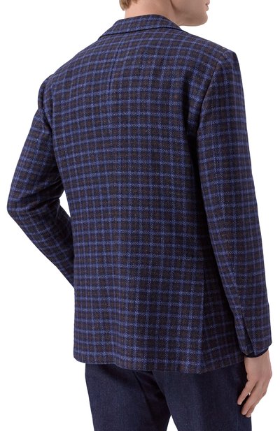 Пиджак из шерсти и шелка KITON, арт. UG81K0128G02, фото 5