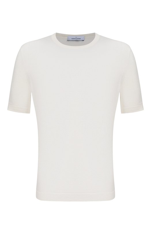 Джемпер изо льна и хлопка Gran Sasso 57140/18637 Белый 57140/18637