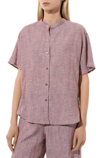 Блузка изо льна и хлопка ZIMMERLI, арт. 4697-13101, фото 3