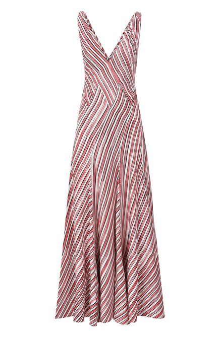 Женское шелковое платье BOTTEGA VENETA розового цвета по цене 0 руб., арт. 808739/V50D0 | Фото 1